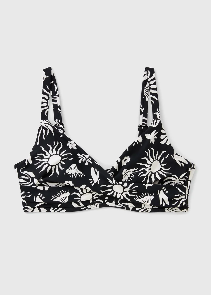 Matalan DD+ Black Celestial Shapewear Bikini Top